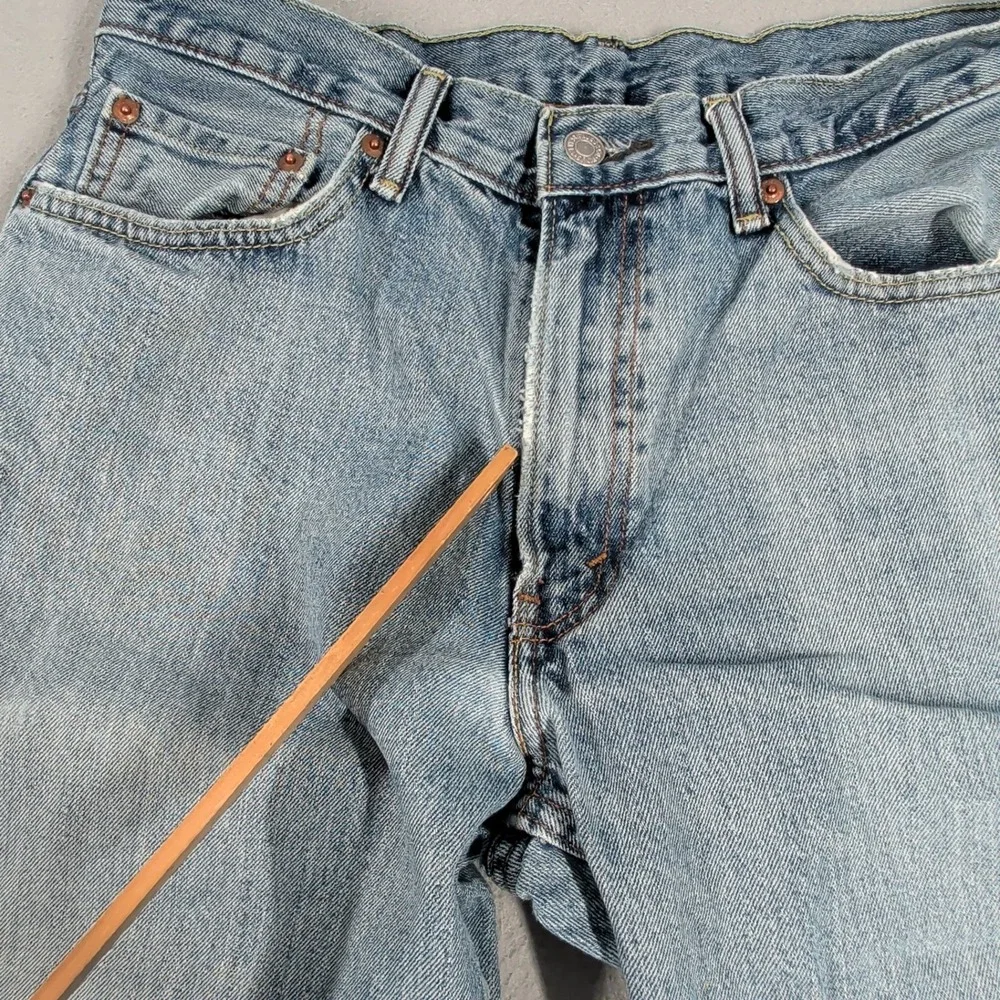 Levi's 550 Jeans Mens 33x30 Blue Relaxed Fit Tapered Leg Denim Casual Retro Wear